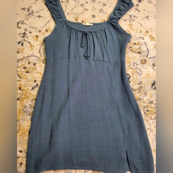 LA Hearts denim blue coquette mini dress - Picture 5 of 6